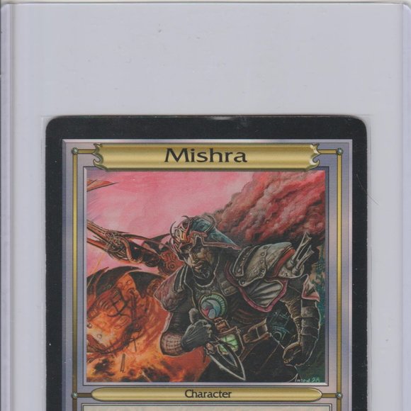 Magic The Gathering - Vanguard - MTG - Mishra ccg Oversized promo Card Maddock - Picture 1 of 4